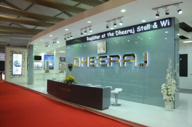 Big Exhibition stall for reality sector