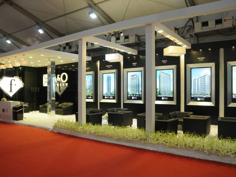 A & O REALTY Best exhibition stall design