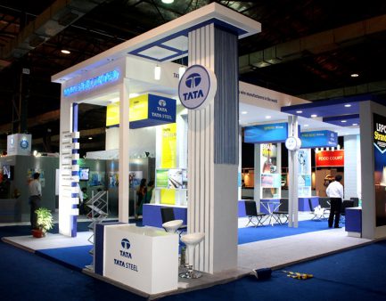Exhibition Stall of Tata Steel