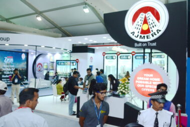 Exhibition booth designed by WoodpeckersGlobal