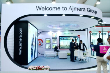 Exhibition booth designed by WoodpeckersGlobal