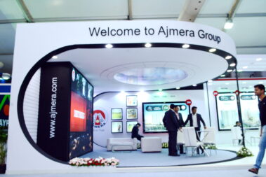 Exhibition booth designed by WoodpeckersGlobal
