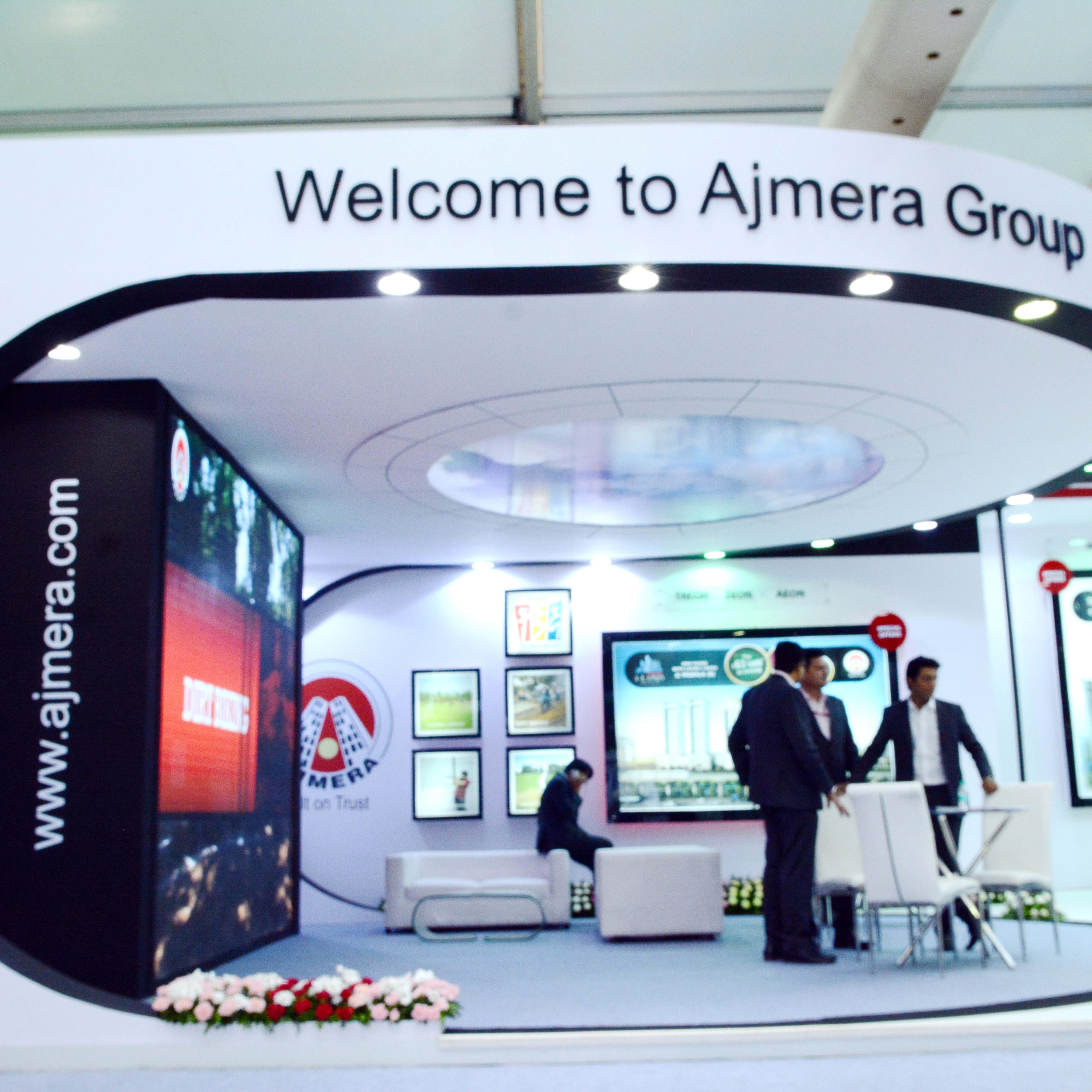Exhibition booth designed by WoodpeckersGlobal