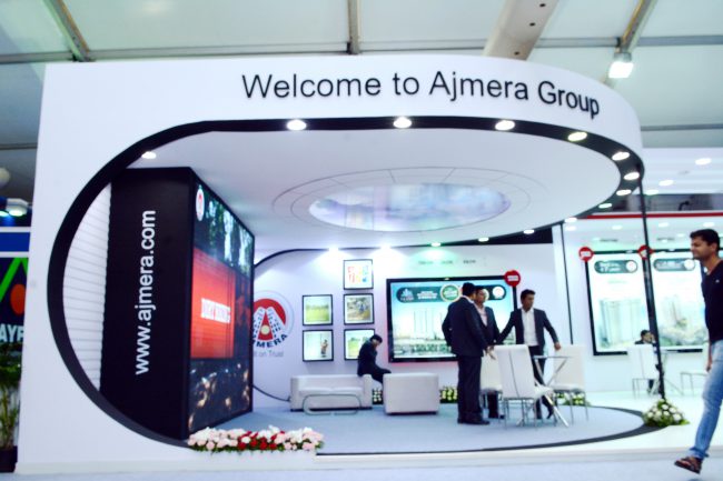 Exhibition booth designed by WoodpeckersGlobal