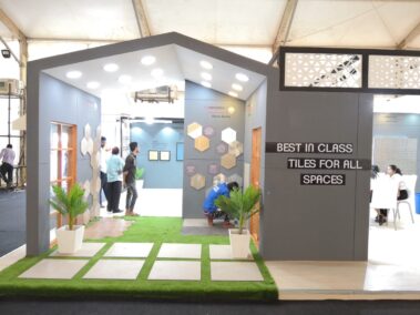 Exhibition stand interior