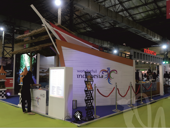 Indonesia Exhibition stand design in Indonesia for Government of Indonesia by WoodpeckersGlobal
