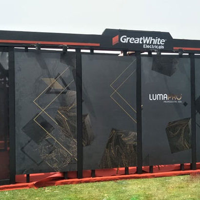 Outdoor Exhibition stand by WoodpeckersGlobal