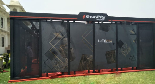 Outdoor Exhibition stand by WoodpeckersGlobal