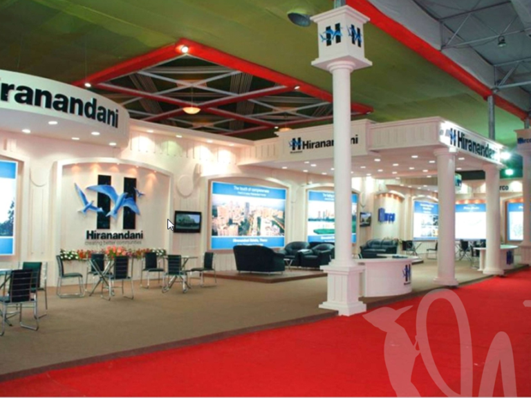 Hiranadani Stall design by WoodpeckersGlobal