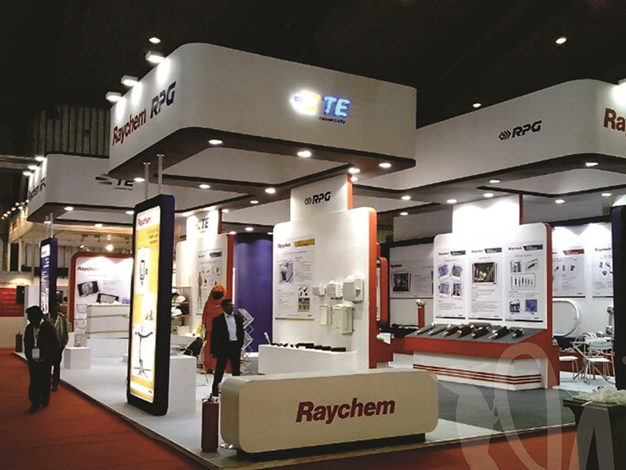 Raychem simple exhibition stall