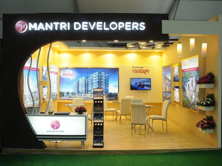 Mantri Developers Simple stall design