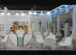 Trade show booth design for heavy machinery and technical brands featuring industrial exhibition stand planning, custom layouts, and premium branding