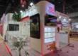 3D exhibition stall design created by a premier exhibition stall design company for impactful trade show branding and visitor engagement