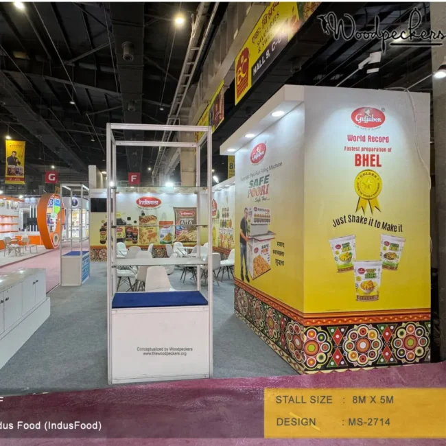 Winning Trade Show Booth Design Layouts | Top Exhibition Stall Designer Mumbai Company | Woodpeckers Global Winning trade show booth design layouts created by a top exhibition stall designer Mumbai company for impactful branding and visitor engagement