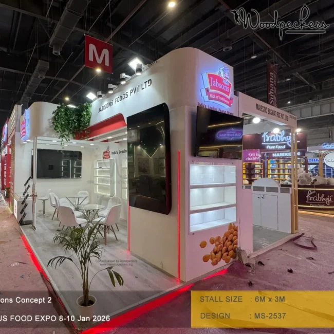 Ultimate Guide to 3D Exhibition Stall Design | Premier Exhibition Stall Design Company 3D exhibition stall design created by a premier exhibition stall design company for impactful trade show branding and visitor engagement