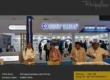 Spacious 12x3 meter custom exhibition booth designed by Woodpeckers for Shrirang Automation and Controls (DwyerOmega) at ACREX India trade show.